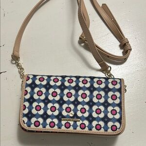 Spartina 449 Crew Crossbody Phone Canvas and Leather Bag in the Calhoun